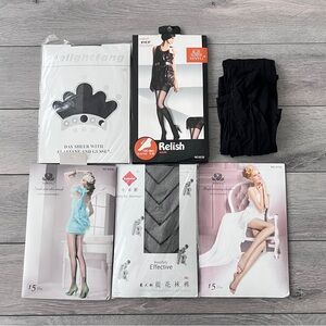 Lot of 6 Brand New Tights
